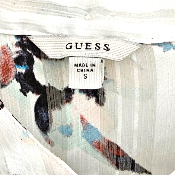 Guess sheer blouse - Picture 2 of 4